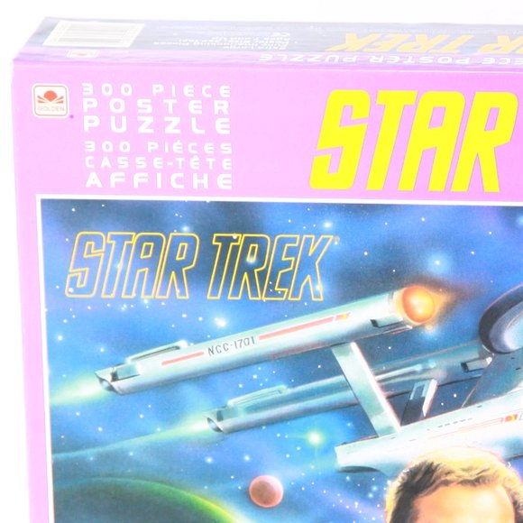 Vintage Star Trek 300 Piece Poster Puzzle Extra Large Interlocking Pieces *1993* - Picture 5 of 5
